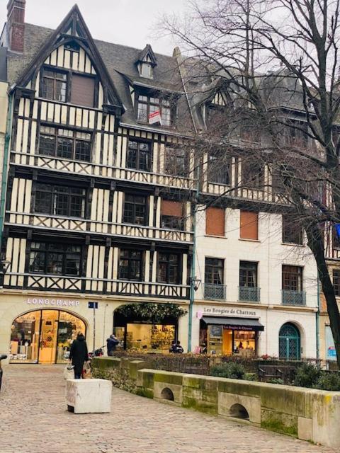 鲁昂Chez Virginie Agreable Centre Parking公寓 外观 照片